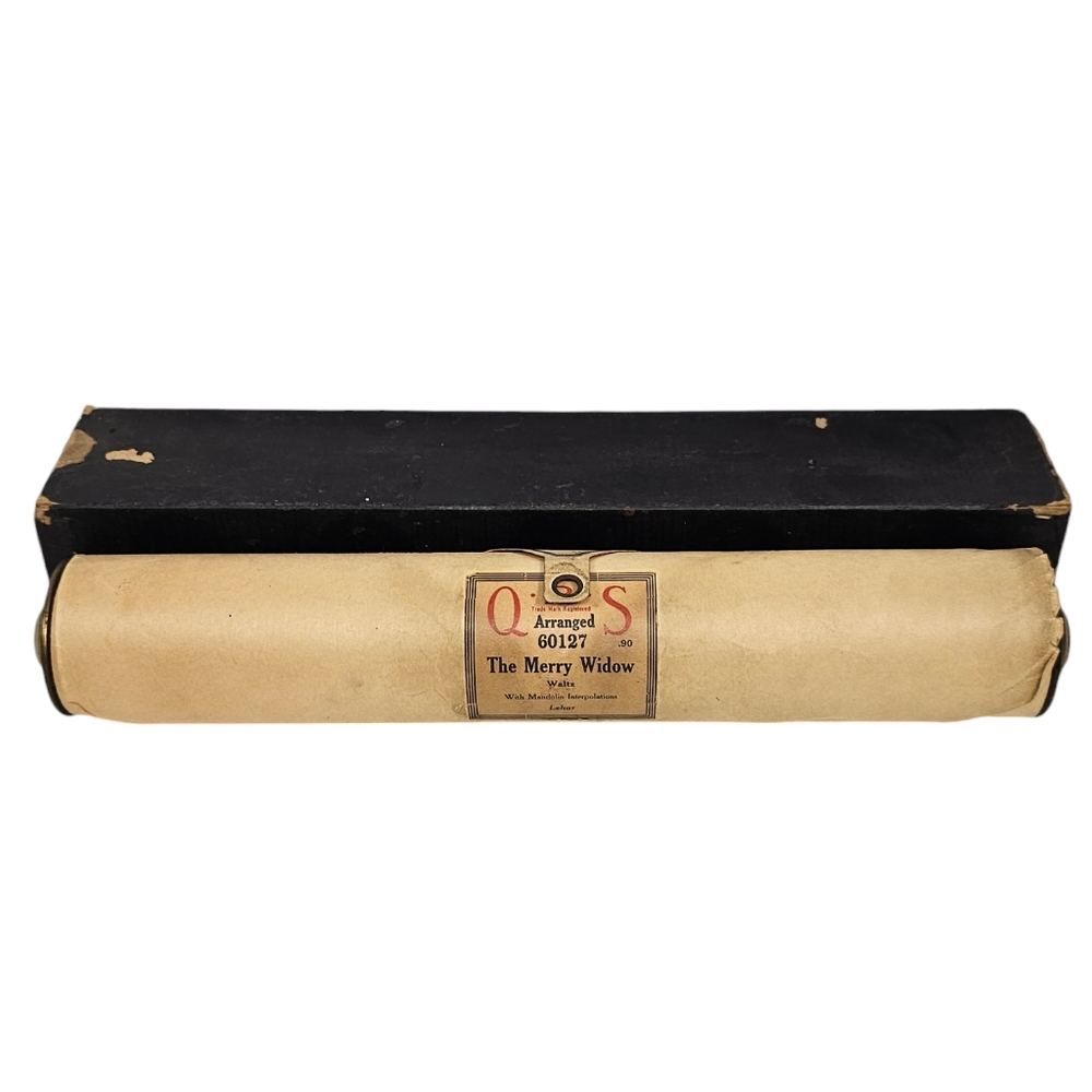 Vintage QRS Piano Roll‎ Arranged 60127 - The Merry Widow Waltz Lehar